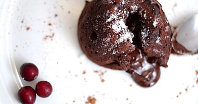 Chocolate fondant - шоколадный фондан (десерт fondant au chocolat)